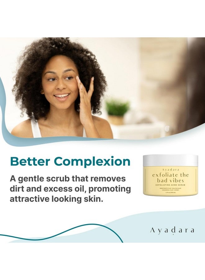 ايدارا مقشر حب الشباب، 4 أونصة سائلة (118 مل)، غسول مقشر للوجه لحب الشباب، مقشر طبيعي للوجه لحب الشباب الشديد والهرموني، مقشر الوجه لحب الشباب للمراهقين والنساء والرجال والبالغين، إمداد لمدة 120 يومًا - Image 2