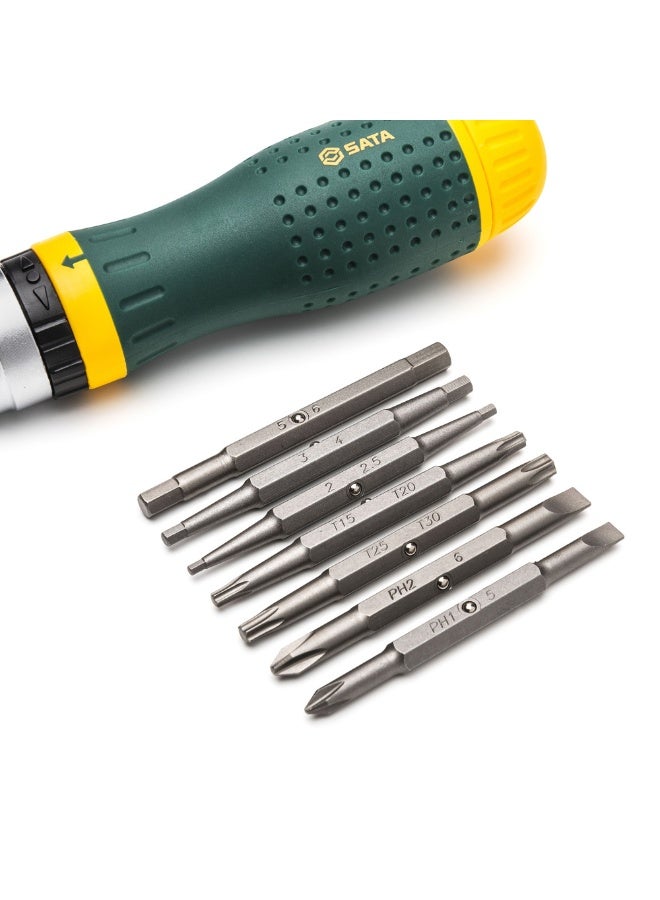 Sata SATA ST09350 19-in-1 Multipurpose Ratcheting Screwdriver Set  - Image 2