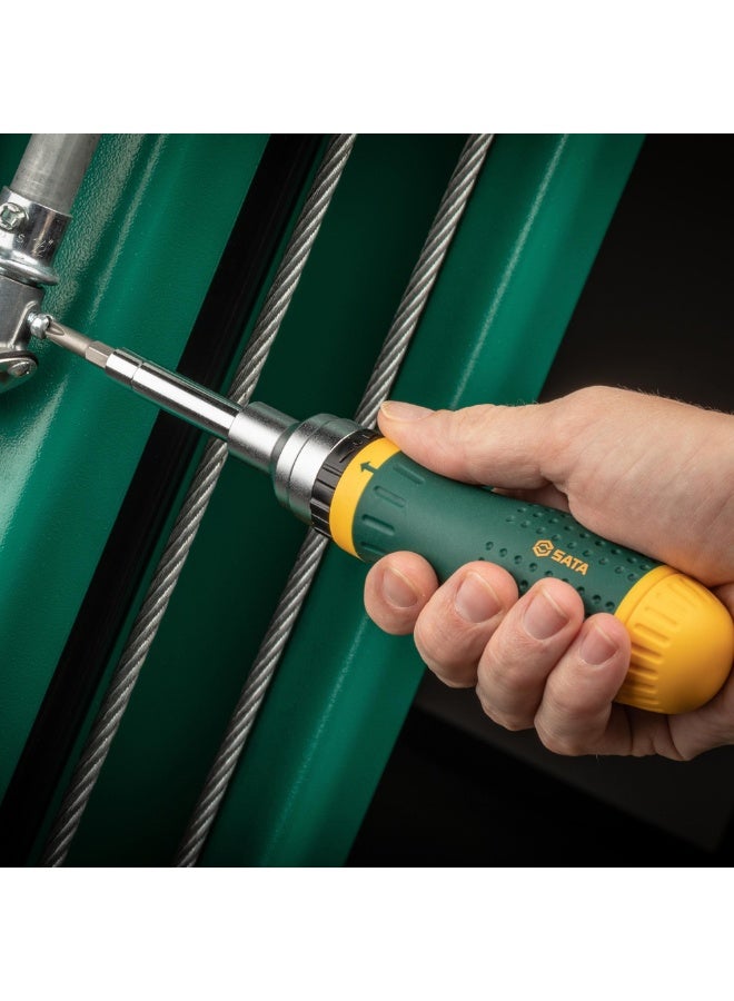 Sata SATA ST09350 19-in-1 Multipurpose Ratcheting Screwdriver Set  - Image 5