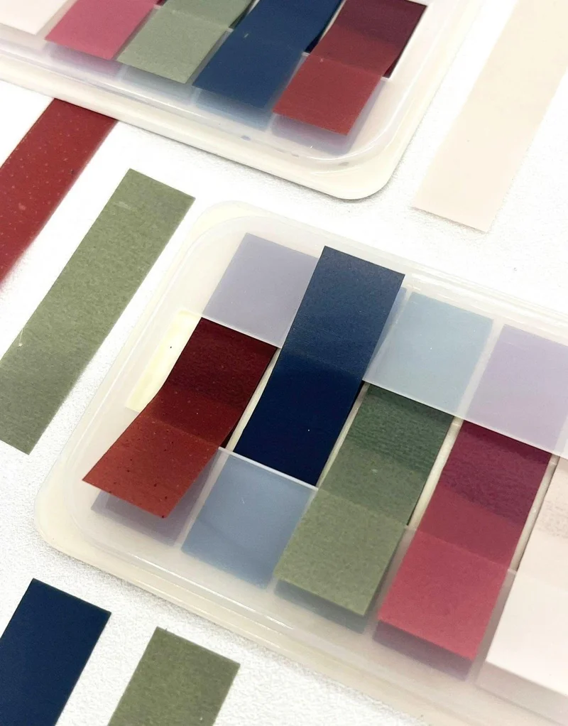 كاغيت جيمي دوكان Retro 5 Color Index Sticker / Index / Post-it / Sticky Note / Sticky Note