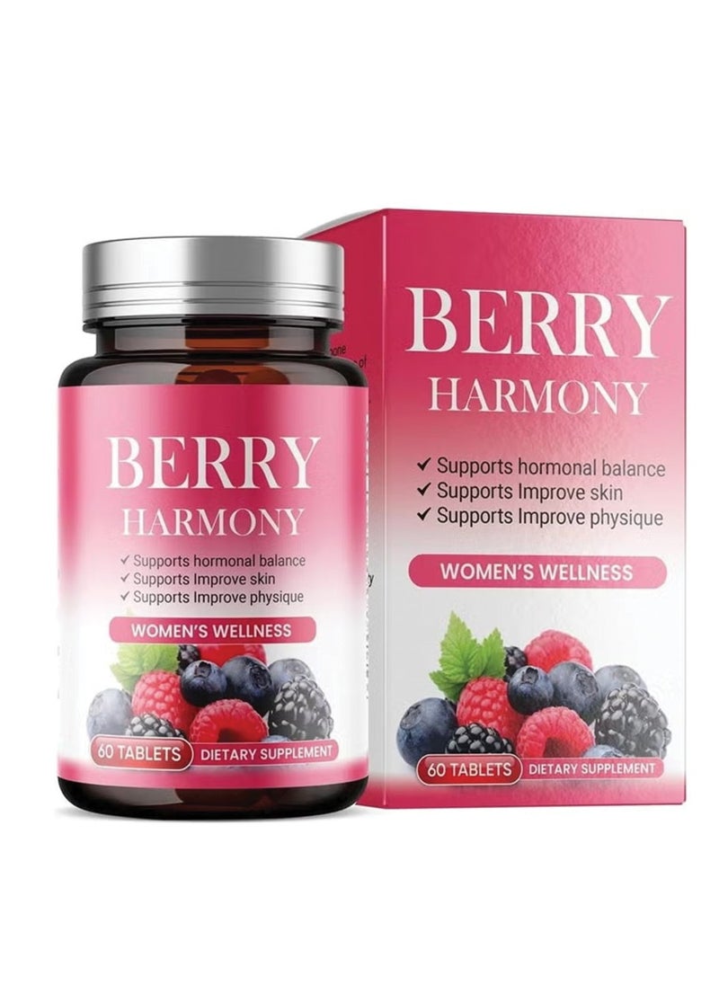 Berry Harmony Women Wellness 60 Tablets - pzsku/Z1A22F5C2895066B60247Z/45/_/1707339224/22ceff9c-ca29-4a2c-9daa-86b05358c87f