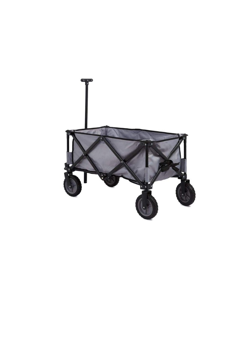 ROBUSTLINE Robustline Folding Cart Trolley Gray Heavy duty 4 Wheels - Image 1