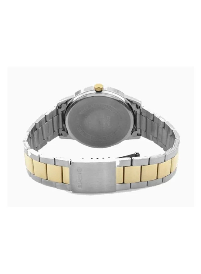 Casio Men's White Dial Stainless Steel Band Watch - MTP-1303SG-7AVDF, Analog, Quartz - Image 4