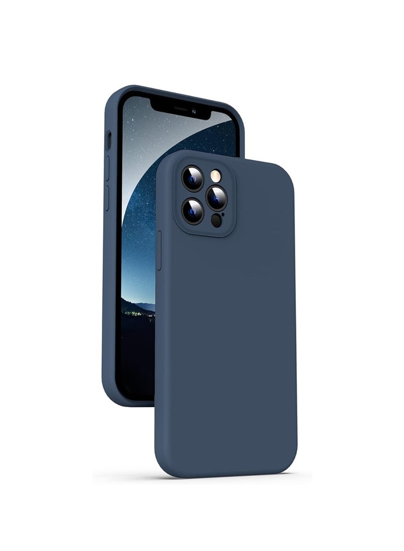 WRISTWISE Case Cover for iPhone 12 Pro - [Camera All-Round Protection] [Soft Microfiber Lining Anti-Scratch] Shockproof Phone Case Cover, Blue - Image 1