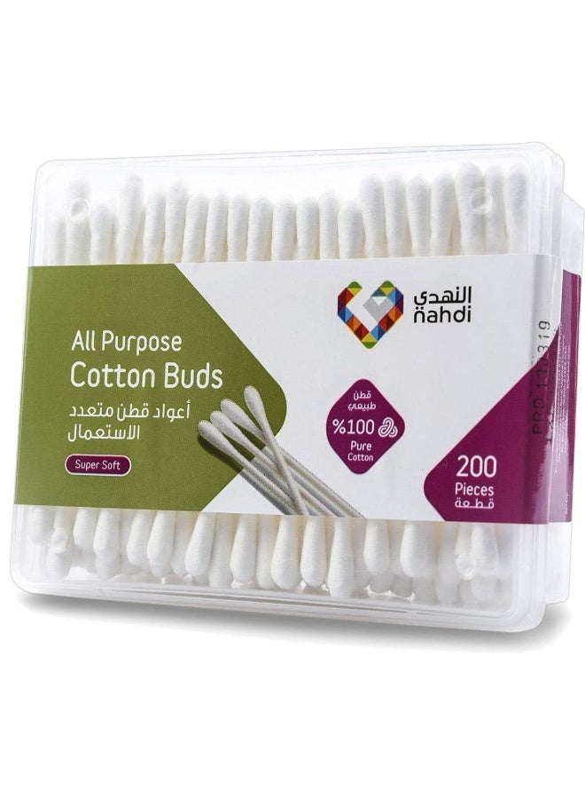 نهدي النهدي قطن اذان 200 قطعه - Image 4