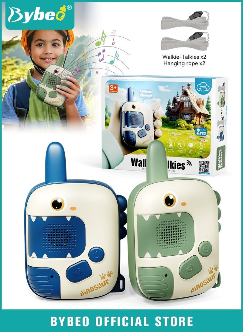 Bybeo 2 Pack Kids Smart Phone Toys, Long-Distance Toy for Children, Camping Hiking Toys, Dinosaur Birthday Toys Gifts for 3+ Year Old Kids, Outdoor, Travel & Family Fun - Image 1
