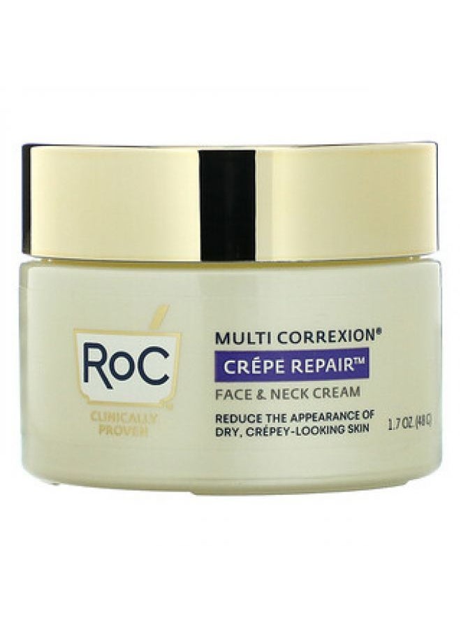 RoC - RoC Multi Correxion Crepe Repair Face & Neck Cream 1.7 oz 48 g - Image 1