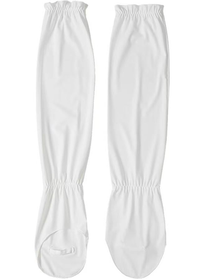 Take Two White Sun Protection Arm Sleeves - Image 5
