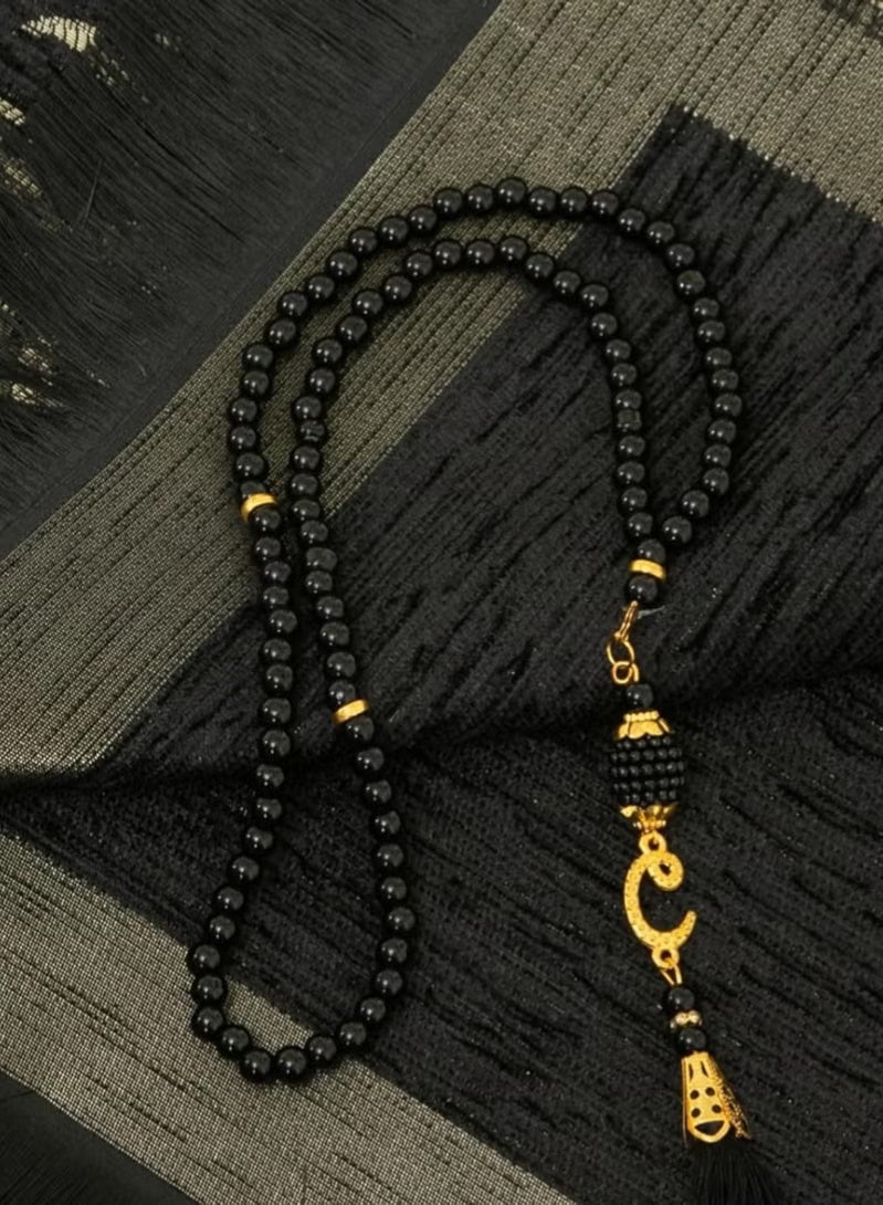 أرام سجادة صلاة ناعمة مع سبحات وحقيبة محمولة للنساء والرجال والأطفال  - Image 2