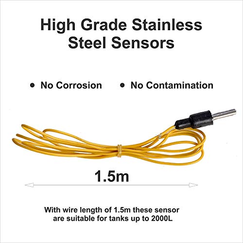 Imagine Technologies Water Level Indicator with Alarm on Tank Full with 7 Sensors (White, IT76WLI) (WITHOUT WIRE) - Image 5