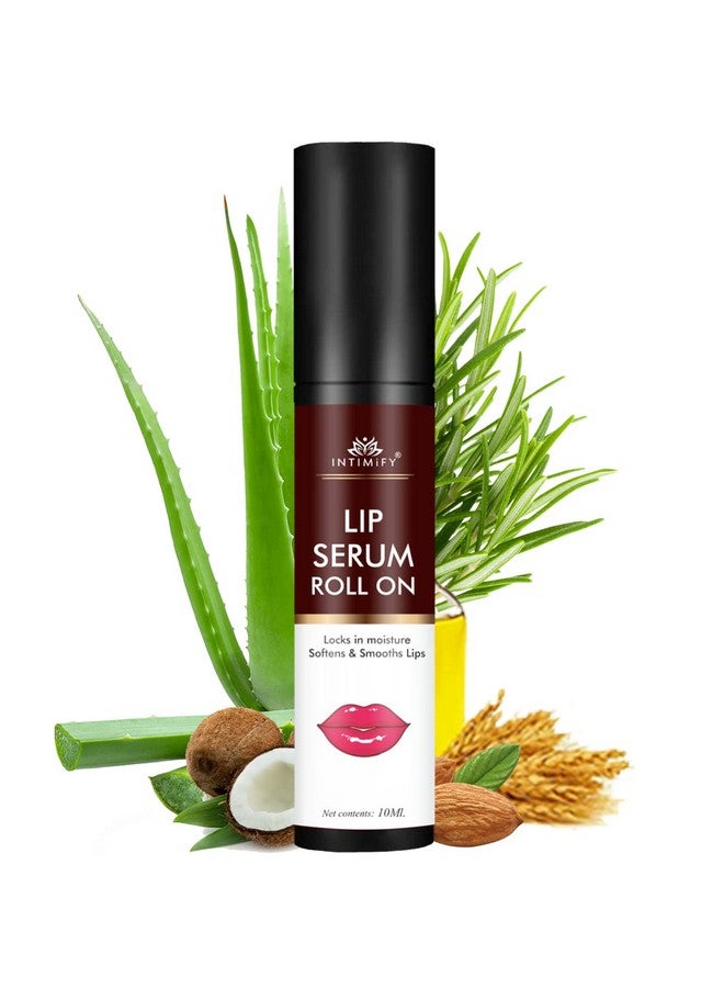 INTIMIFY سيروم الشفاه INTIMIFY للشفاه الداكنة، سيروم لتفتيح وتبييض الشفاه، يرطب، يغذي، وينعم الشفاه للرجال والنساء 10 مل (عبوة من 1) - Image 1