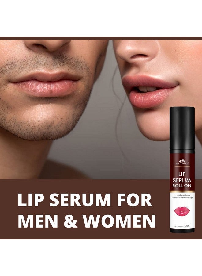 INTIMIFY سيروم الشفاه INTIMIFY للشفاه الداكنة، سيروم لتفتيح وتبييض الشفاه، يرطب، يغذي، وينعم الشفاه للرجال والنساء 10 مل (عبوة من 1) - Image 4