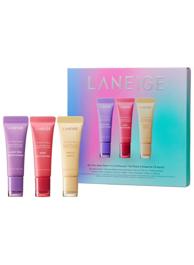 LANEIGE On-The-Glow Balm Trio Set