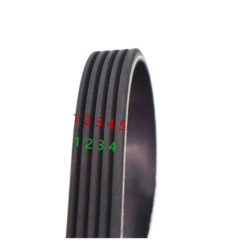 حزام نقل متعدد الشرائح PJ440 PJ450 PJ460 PJ550 PJ650-920، بأخاديد متعددة، بمقاس شريحة 2.34 مم (495J-1257 مم، 8 أضلاع) - Image 2