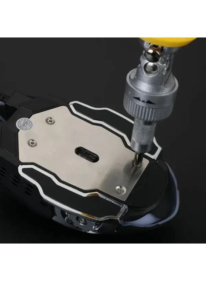 أصفر 13 في 1 مجموعة مفكات براغي دوارة متينة CR-V بتات فولاذية أداة متعددة محمولة - Image 4