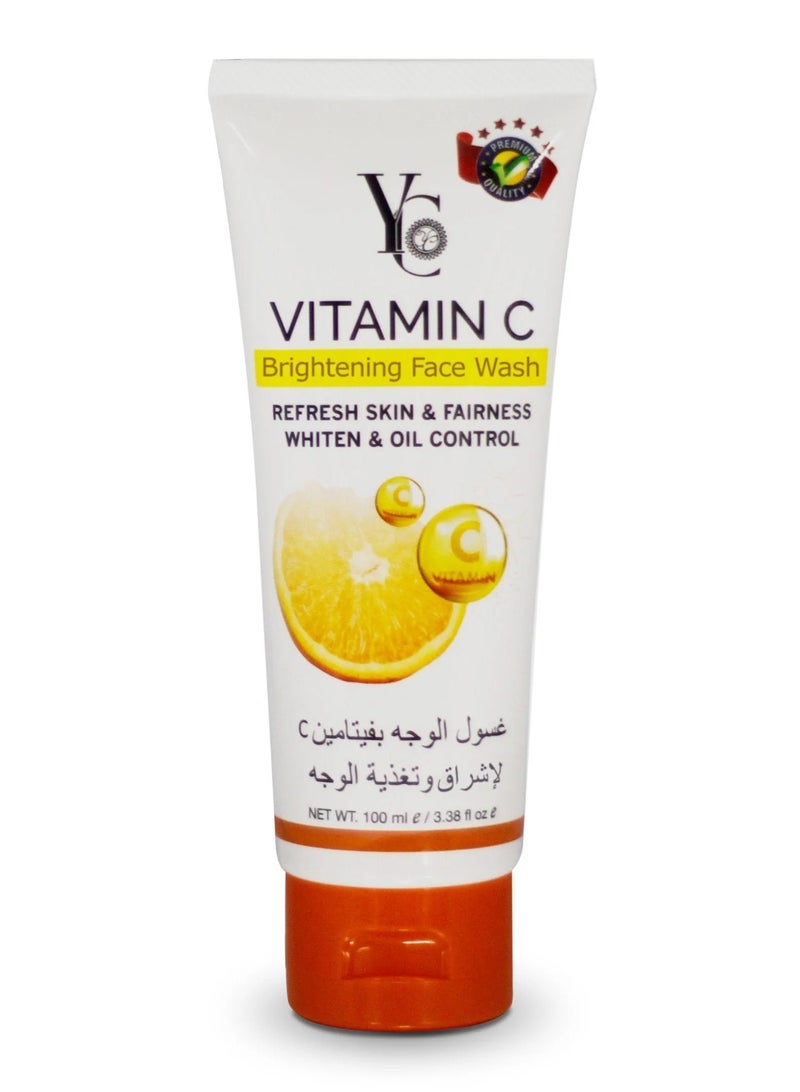 YC Vitamin C Brightening Face Wash - 100 ml