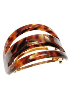 France Luxe Cutout Oval Ponytail Barrette  Africa