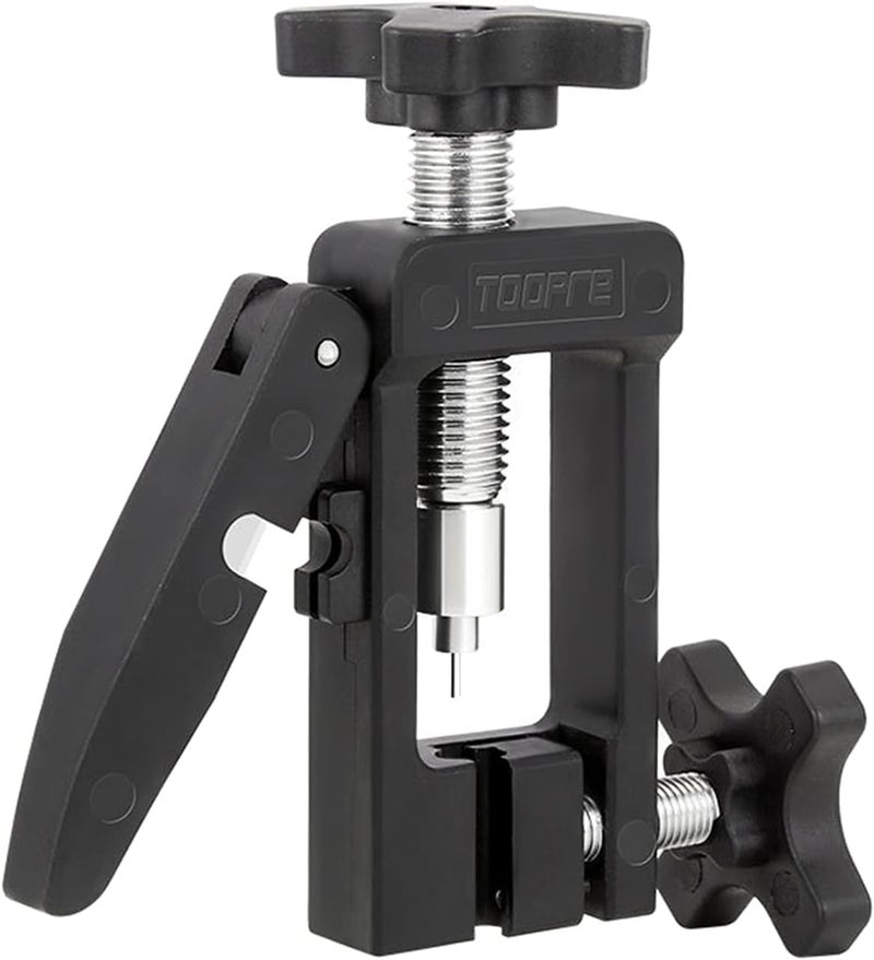 klarako Durable MTB BIke Needle Driver Insertion Tool, Bicycle Hydraulic Hose Fitting Insert Tool Aluminum Alloy Structure with Hydraulic Hose Cutter - Image 3