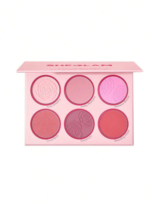 شيجلام Floral Flush Blush Palette Multicolour - Image 1