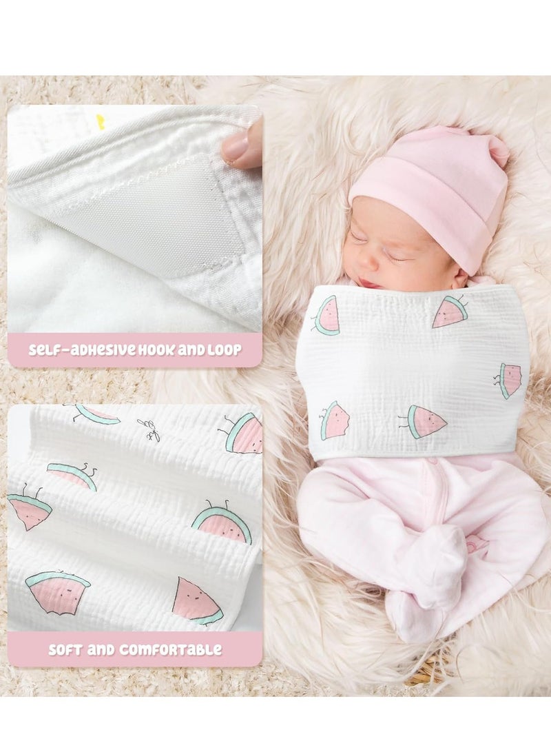 Y&D Newborn Baby Adjustable Arms Swaddle Band Baby Belly Band Arms Safe Swaddle Sleep Wrap Blanket for Newborn Infant Boy Girls - Image 3