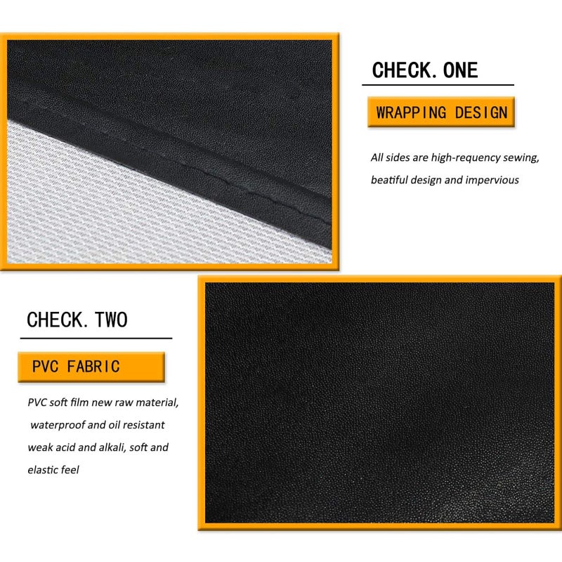 Homsolver Heavy Duty Vinyl Waterproof Apron for Unisex Adult, Ultra Lightweight, Chemical Resistant Industrial Work Apron - Image 5