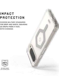 Urban Armor Gear UAG Plyo Pro [MagSafe] for Google Pixel 9 Pro XL Case Cover [16 Feet Drop tested] - Ice | Silver  - Image 3
