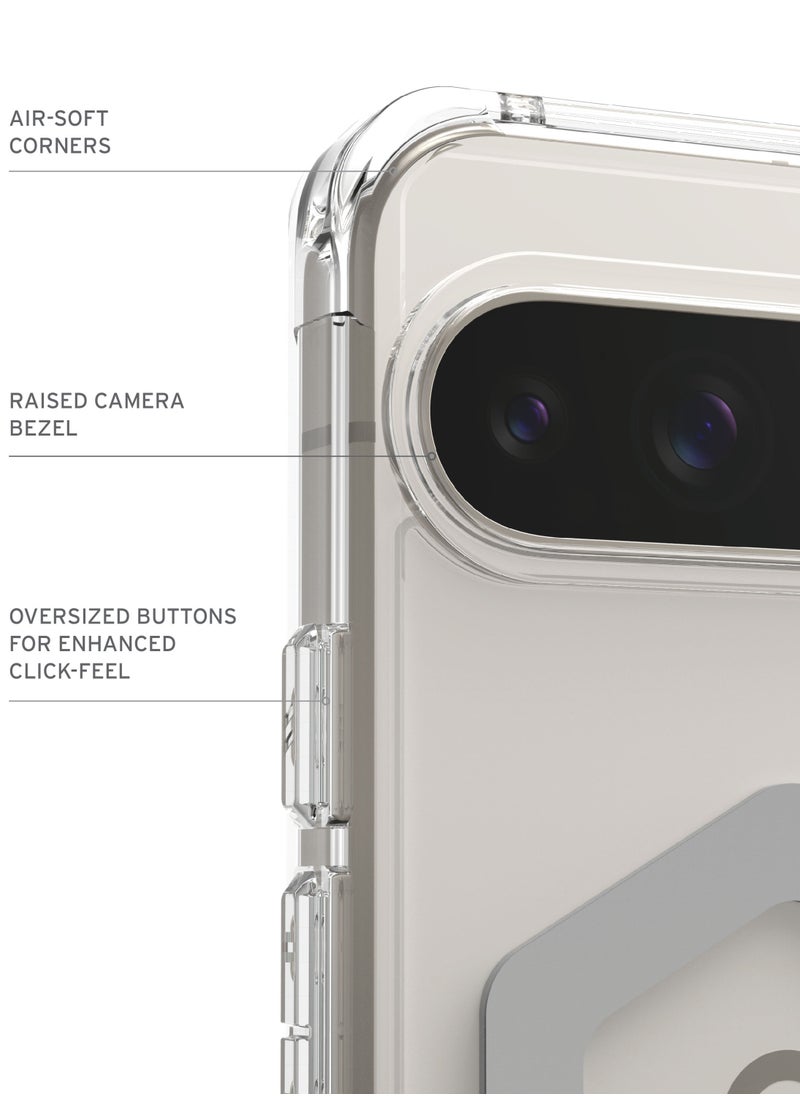Urban Armor Gear UAG Plyo Pro [MagSafe] for Google Pixel 9 Pro XL Case Cover [16 Feet Drop tested] - Ice | Silver  - Image 4