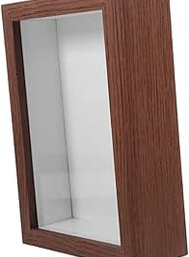 إطار عرض الزهور المجففة الخشبي صندوق الظل ديكور المنزل فن الجدار DIY - Image 1