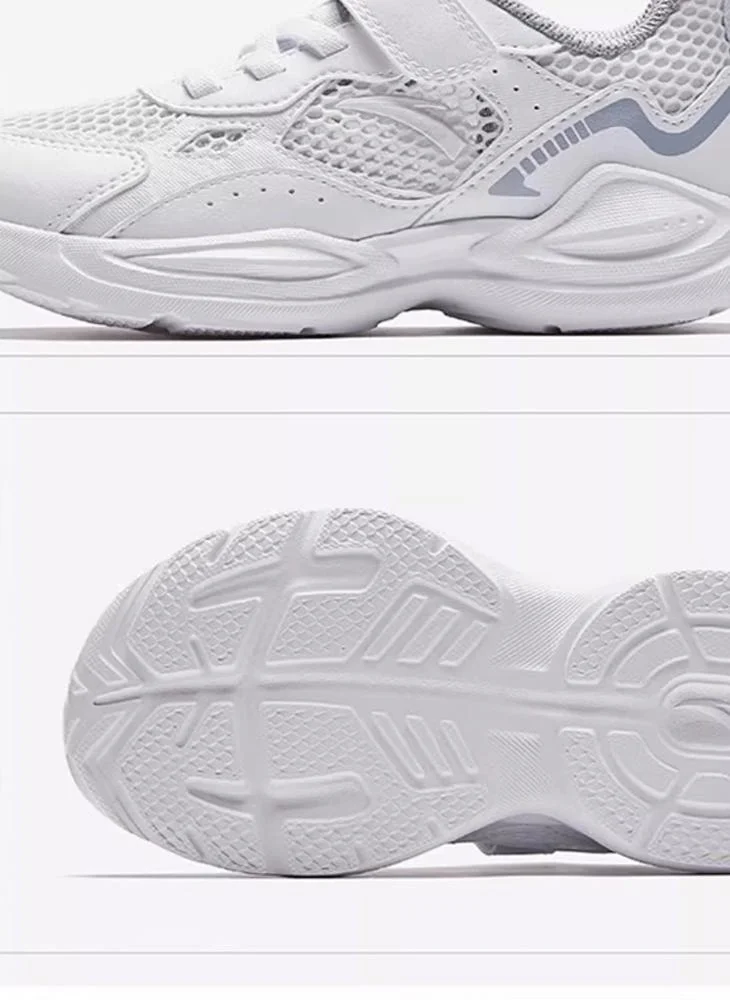 Anta white BreezeRun Kids – Lightweight Girls’ Mesh Running Shoes for Women | Best Price UAE