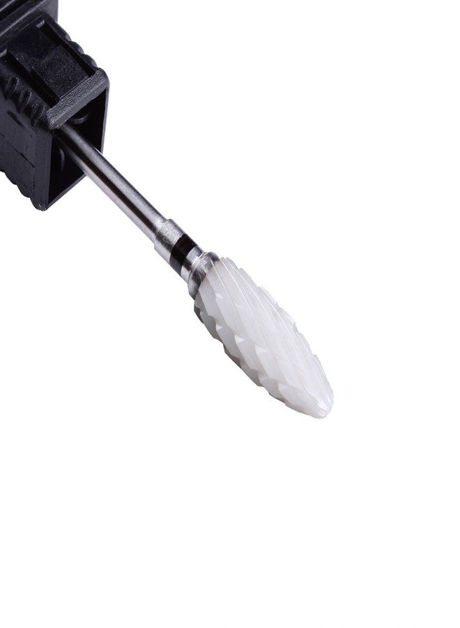 MZCMSL Ceramic Nail File Drill Bit Professional 3/32" Rotary Burr for Nail Art Salon Extra Corse-XC Grit - Image 1