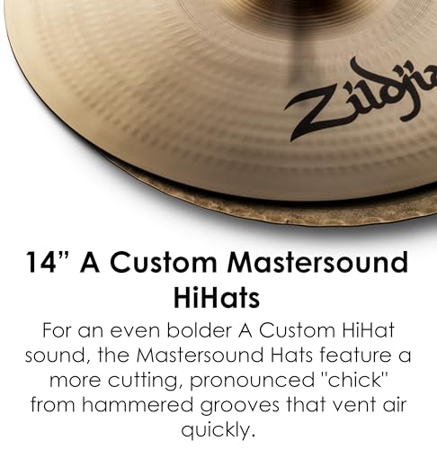 Zildjian Hi-Hat Cymbals, 14" (A20550) - Image 3