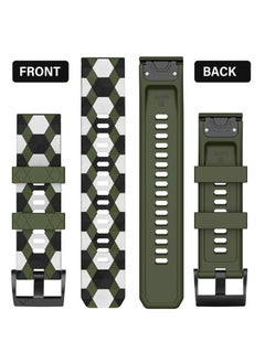 MYSNBKN Compatible with Fenix 6/6 Pro Band Easy Fit 22mm Soft Silicone Watch Bands Replacement for Fenix 5 Plus/Fenix 5/Fenix 7/Forerunner 935/Forerunner 945/Approach s60/Quatix 5 Smartwatches  - Image 5