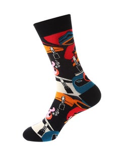 Unisex Absorb Sweat and Deodorize Socks 3 Pairs High Quality Socks One Size Fits All