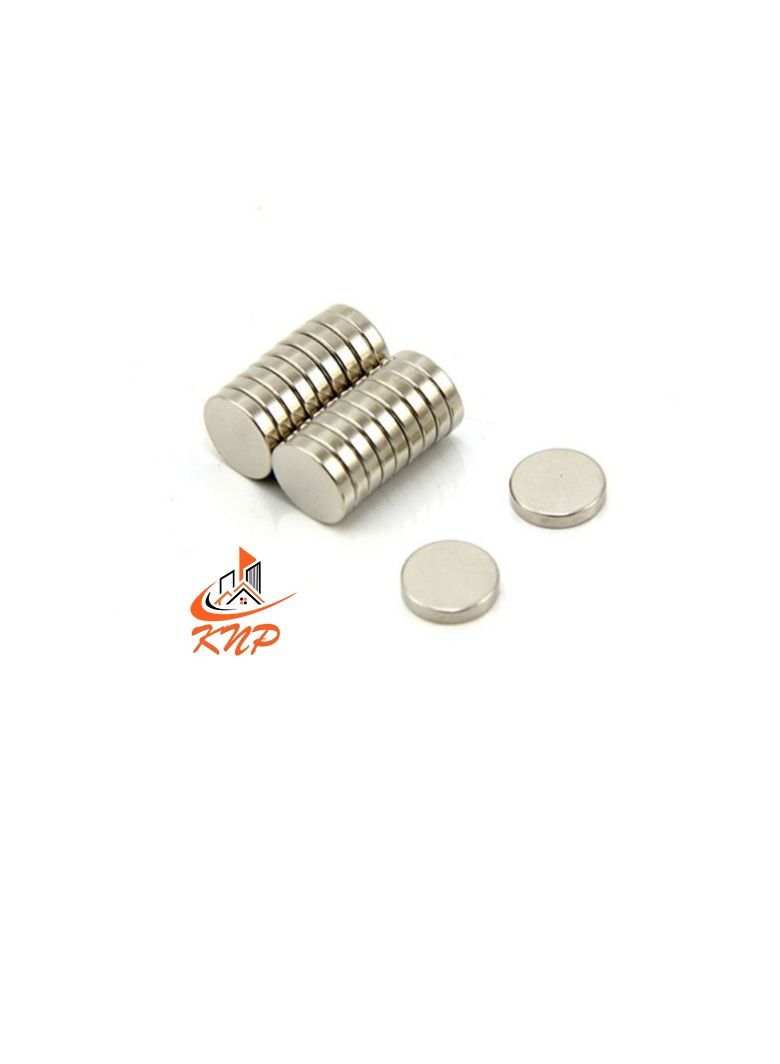 KNP Neodymium Disc Magnet 3mm X 10mm - 1 Pair - Image 1