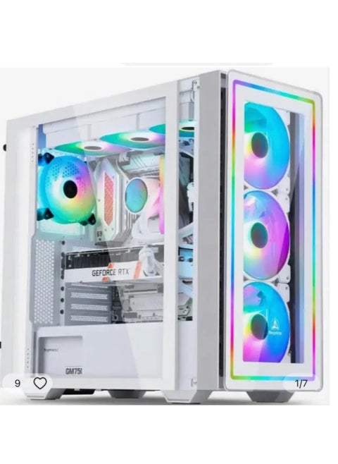 PC Gaming With Core i7-4790  Processor/512G SSD/16GB RAM 3200MB DDR3/Windows 11 HD Graphics 4600 Graphics/ white