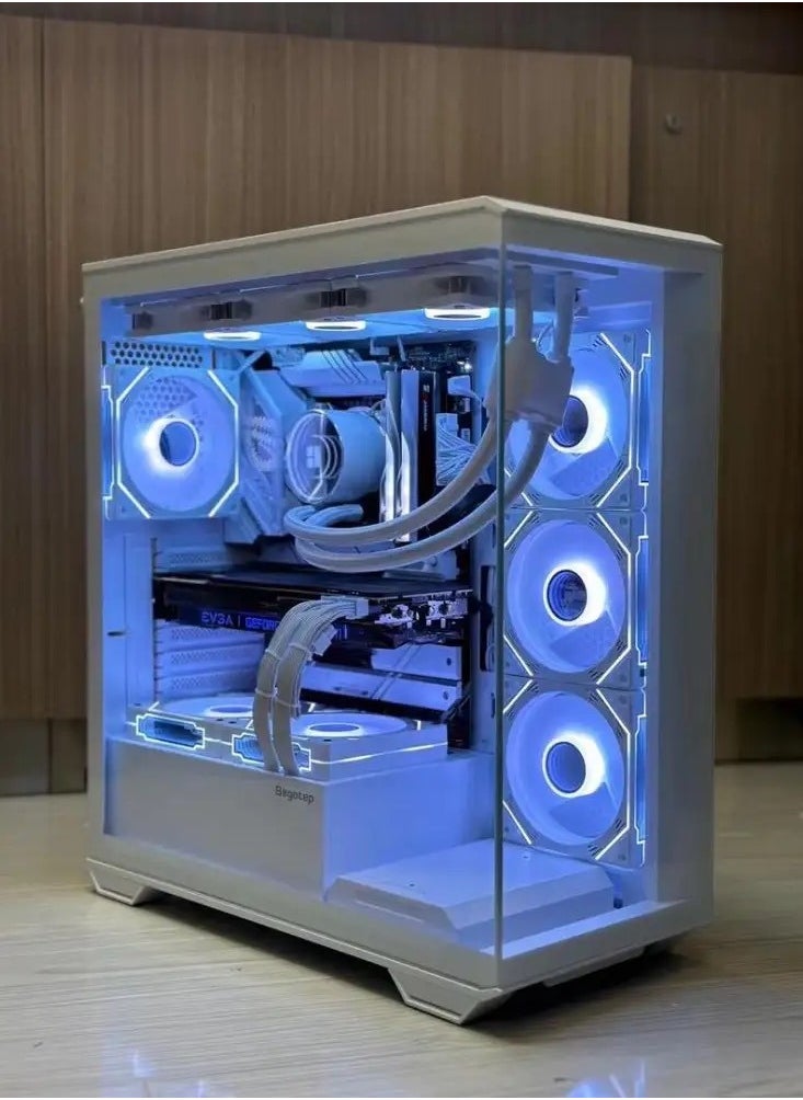 PC Gaming With Core i7-4790  Processor/512G SSD/16GB RAM 3200MB DDR3/Windows 11 HD Graphics 4600 Graphics/ white