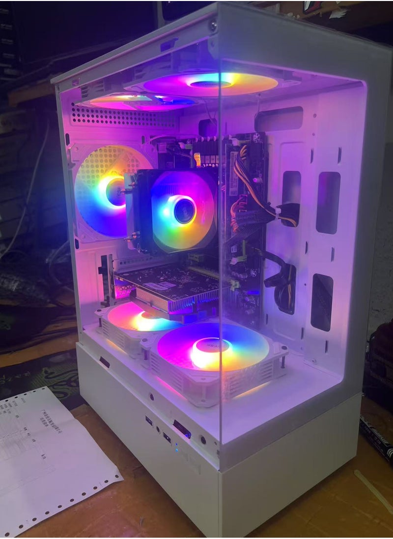 PC Gaming With Core i7-4790  Processor/512G SSD/16GB RAM 3200MB DDR3/Windows 11 HD Graphics 4600 Graphics/ white