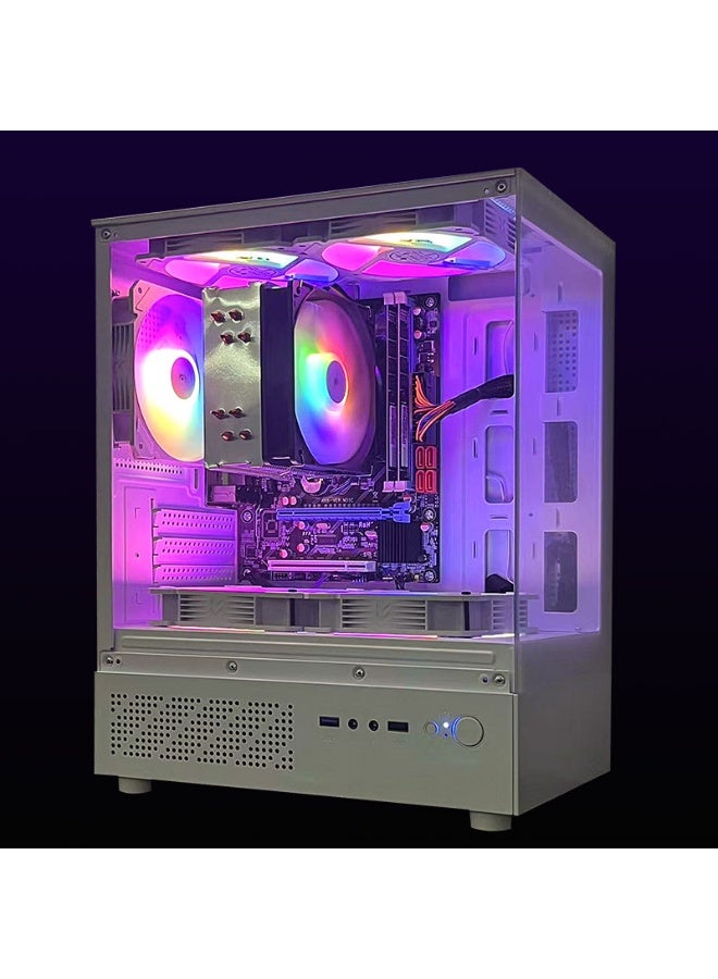 AOTESIER PC Gaming With Core i7-4790  Processor/512G SSD/16GB RAM 3200MB DDR3/Windows 11 HD Graphics 4600 Graphics/ white - Image 2