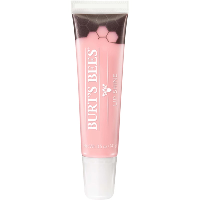 Burt's Bees Lip Gloss, Lip Shine for Women, 100% Natural Makeup, Whisper - Image 1