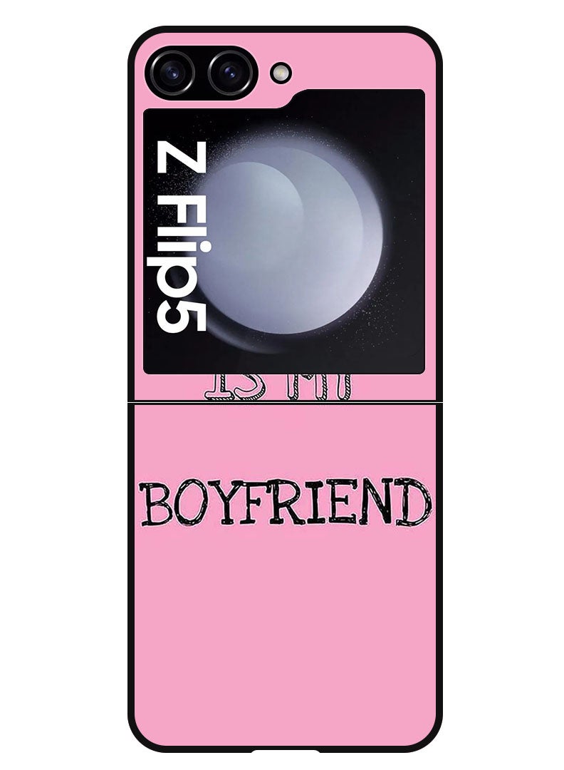 Theodor Protective Case Anti Scratch Shock Proof Bumper Cover For Samsung Galaxy Z Flip 5 Netflix Is My Boyfirend - Image 1