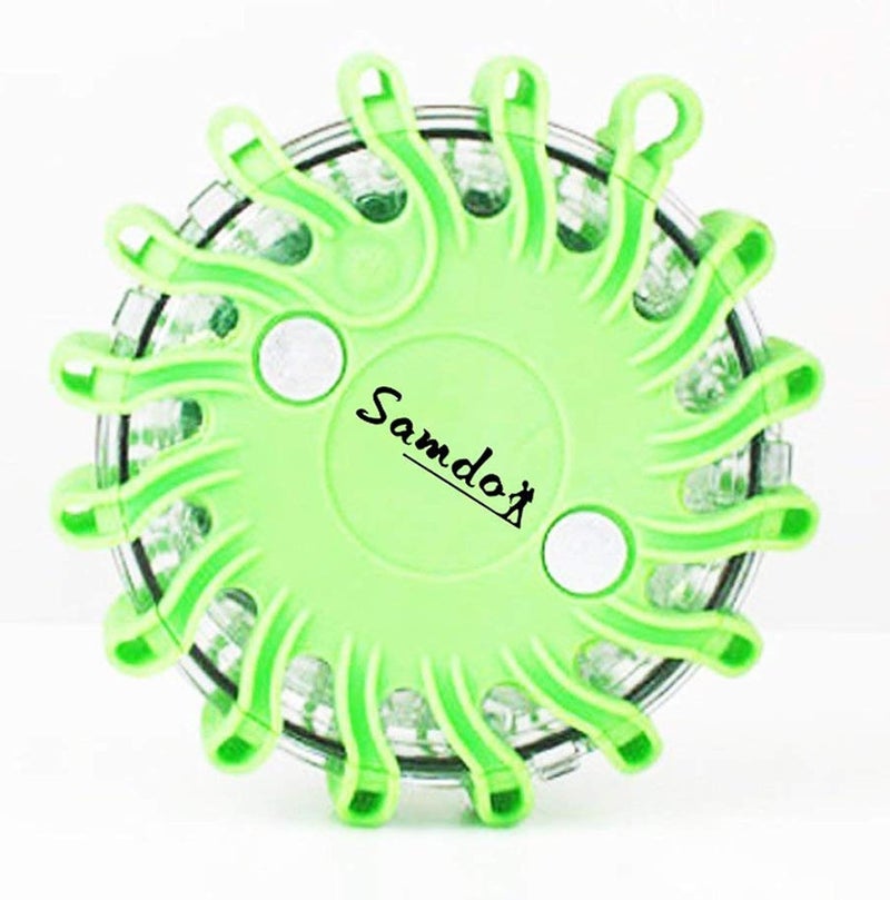 Samdo Rechargeable Car Safety Light with 16 LED - Image 1