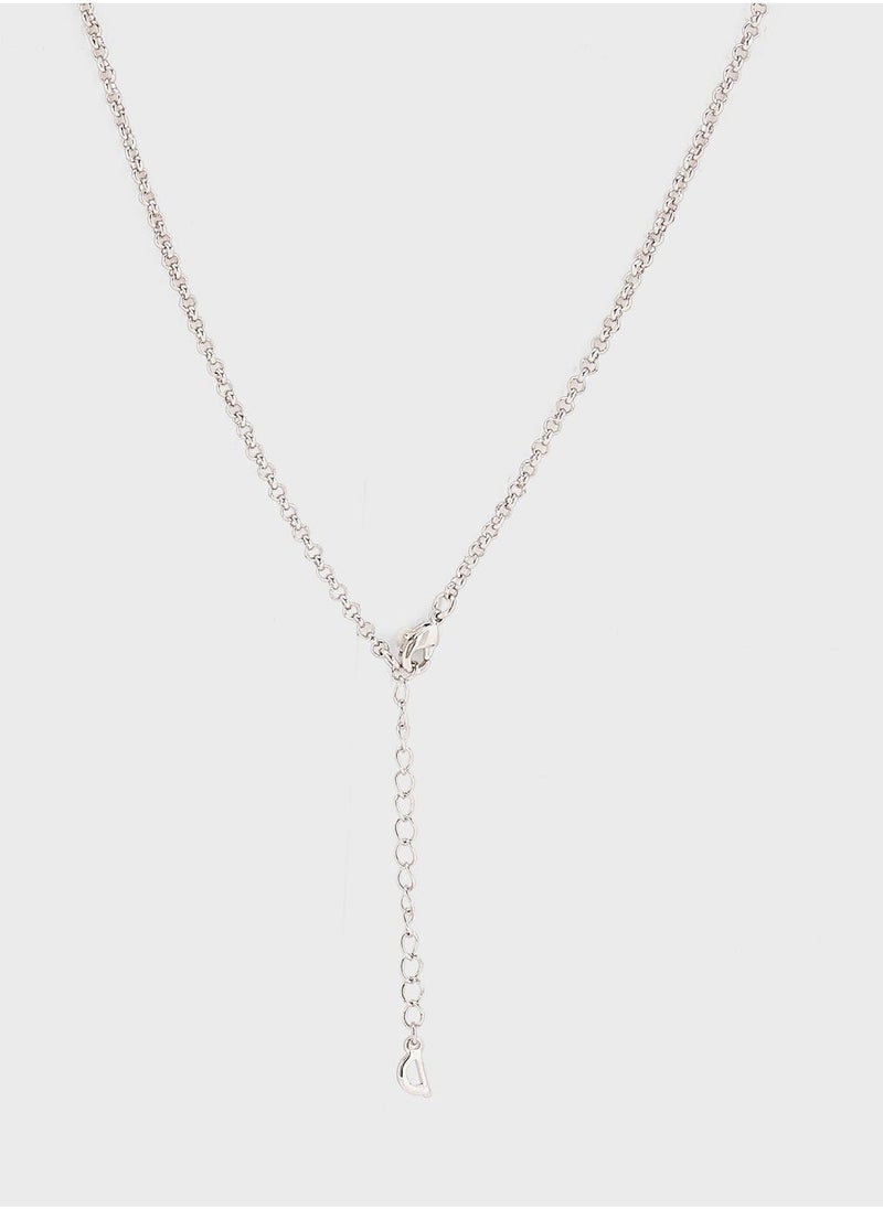 Anita's Rectangular Stone Short Necklace  - Image 3