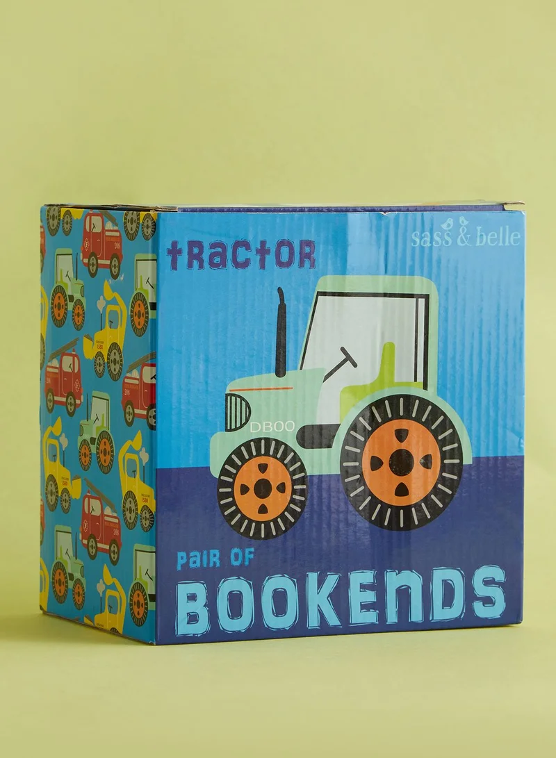Sass & Belle Tractor Bookends