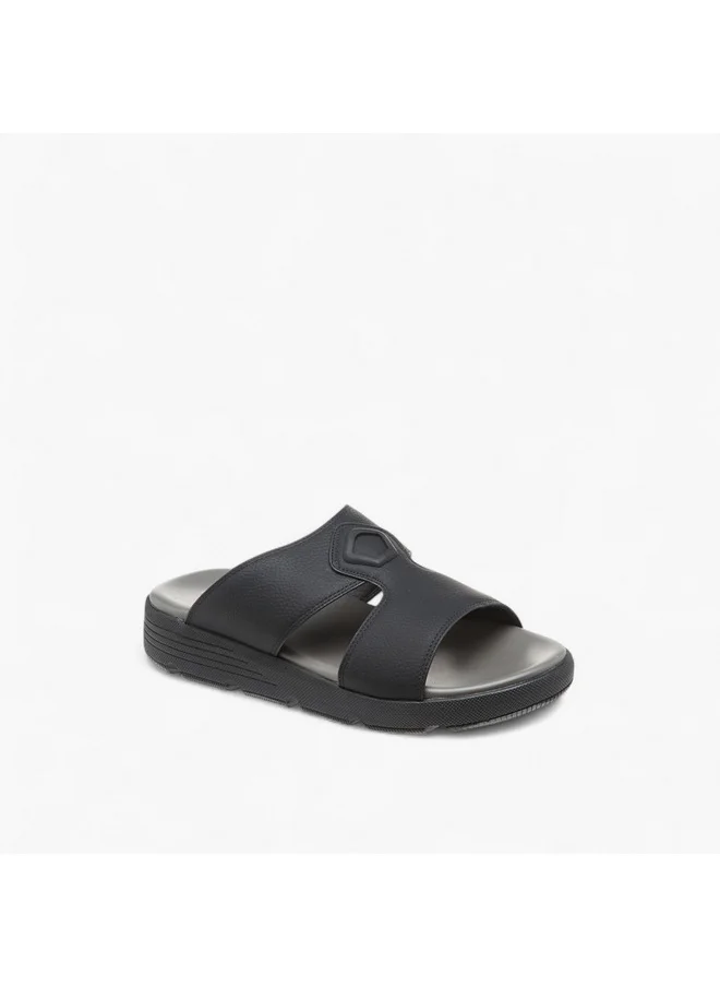 Le Confort Men Textured Slip-On Comfort Sandals