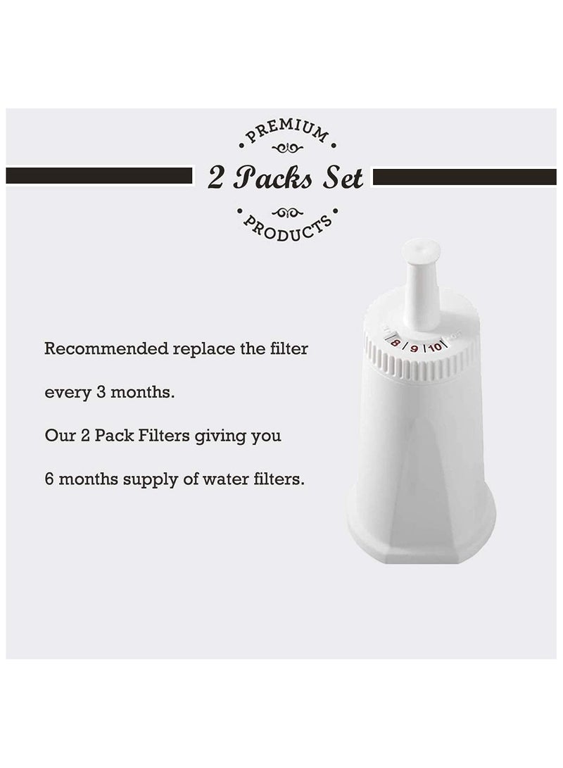 NANAO 2 Pack Replacement Water Filter Compatible with Breville Sage Claro Swiss For Oracle Barista Bambino Espresso Coffee Machine - Image 4