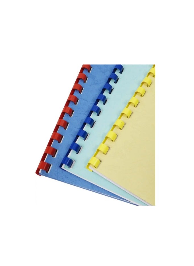 Kalon 10MM Plastic Spiral Binding Ring White 21 holes For A4 Book and Notebook,Paper Office & School Pack Of 100Pcs  - Image 4