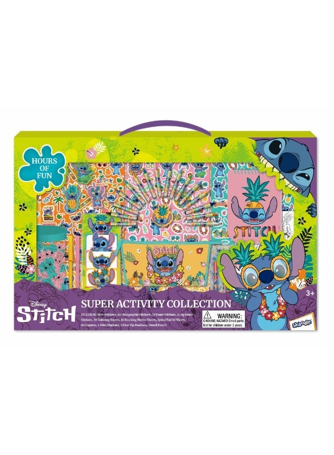 Disney Stitch Super Activity Collection | Mess Free Hours of Fun | Creative & Learning  Activity Kit | Age 3+ - Image 1