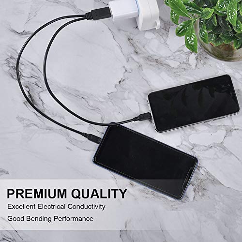 UCEC Dual Micro USB Splitter Charge Cable Power up to Two Micro USB Devices at Once from a Single USB Port (1pack) - Image 5