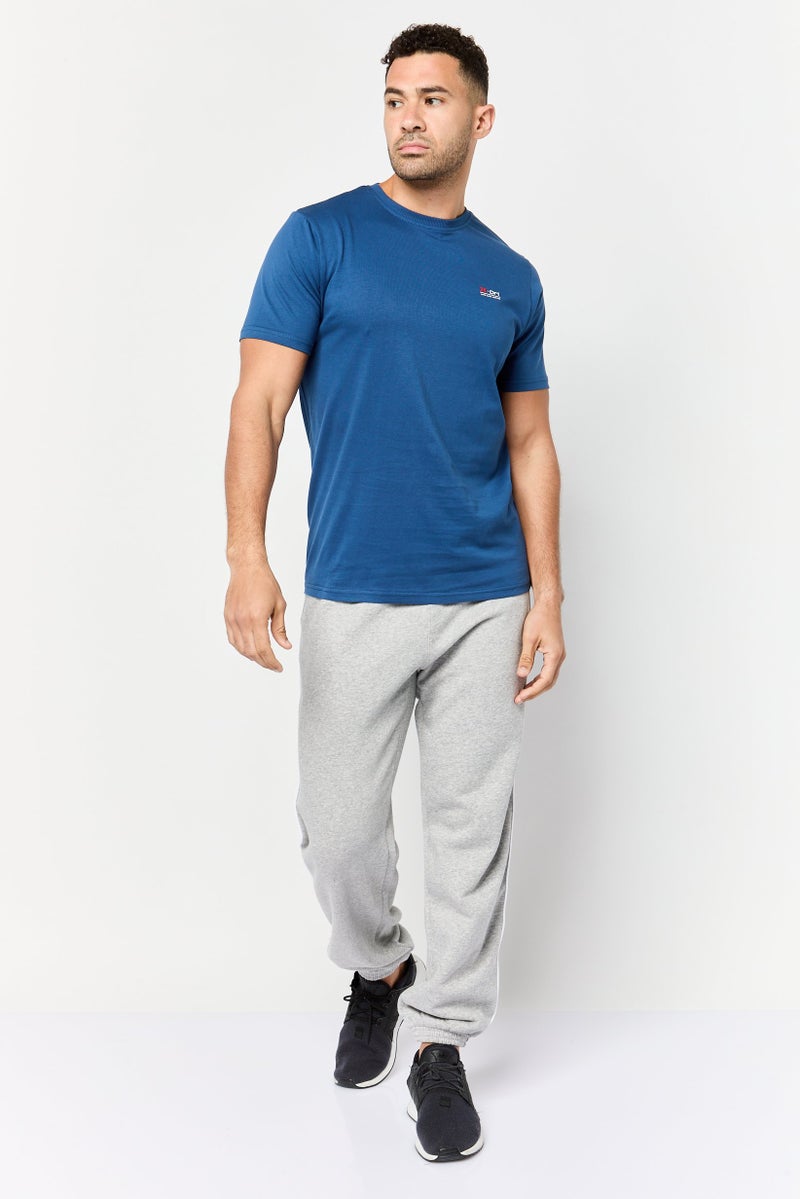 RBX Men Sportswear Fit Short Sleeve Outdoor T-Shirt, Dark Blue  - Image 4