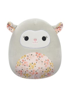 Squishmallows دمية إليا الأغنام الرمادية بطول 12 بوصة، مرخصة رسميًا من كيلي توي، لعبة قماش ملونة، هدية للأطفال، الفتيات والأولاد، لعبة ناعمة يمكن غسلها، لعبة قابلة للعصر متعددة الألوان لجميع الأعمار  - Image 1